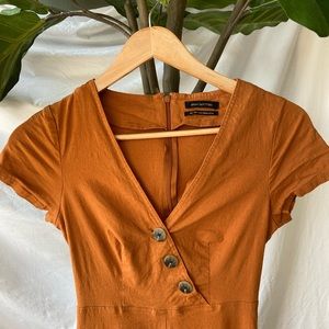 Burnt Orange Jumpsuit